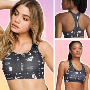 NIKE Swoosh Padded Sports Bra Sz XS